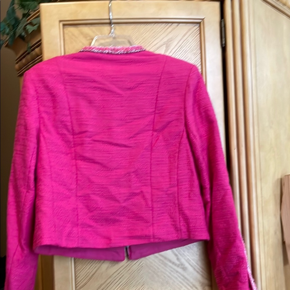 CAbi Pink Tweed Ballroom Jacket - Picture 9 of 10